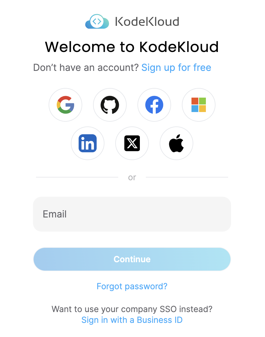 KodeKloud Identity